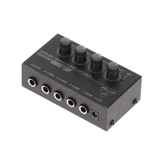 【中古品】Behringer MX400 4チャンネルラインミキサー