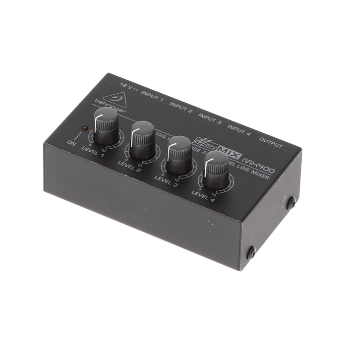 【中古品】Behringer MX400 4チャンネルラインミキサー