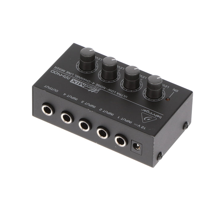 【中古品】Behringer MX400 4チャンネルラインミキサー