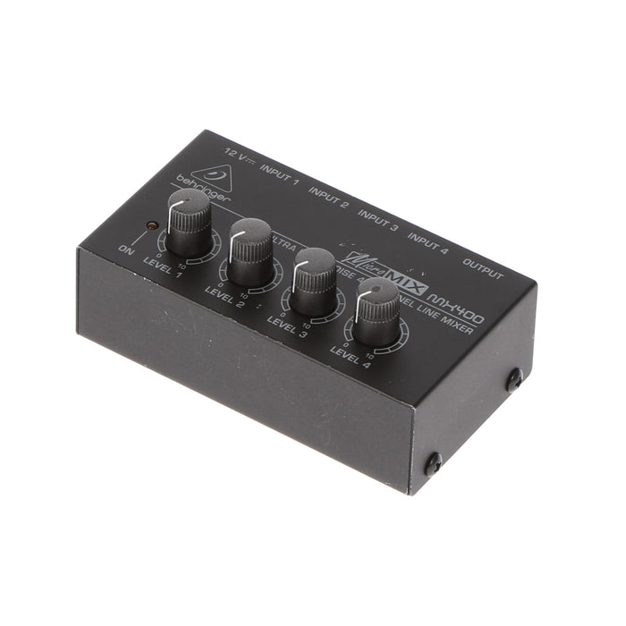 【中古品】Behringer MX400 4チャンネルラインミキサー
