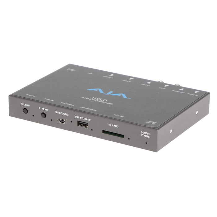 【中古品】AJA Video Systems HELO H.264 HD/SDレコーダー/ストリーミングアプライアンス