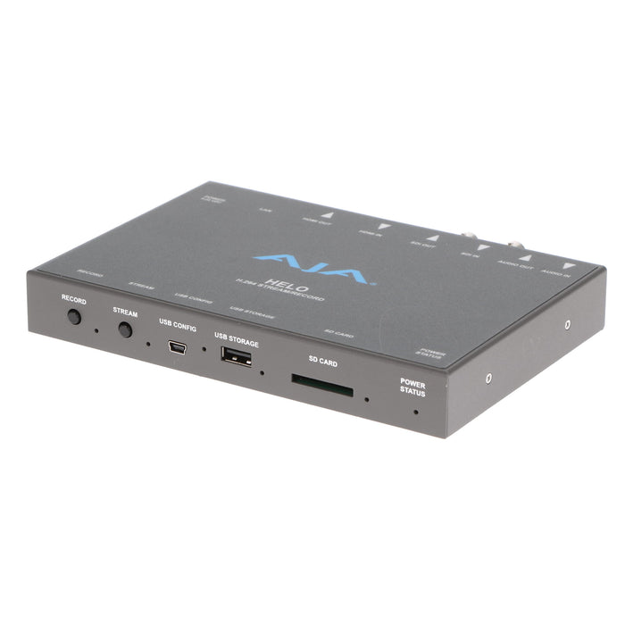 【中古品】AJA Video Systems HELO H.264 HD/SDレコーダー/ストリーミングアプライアンス