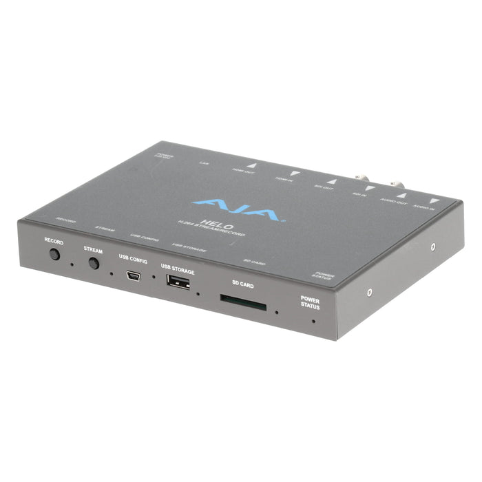 【中古品】AJA Video Systems HELO H.264 HD/SDレコーダー/ストリーミングアプライアンス