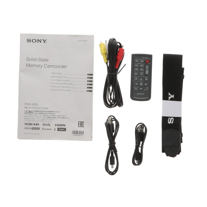 【中古品】SONY PXW-X200 XDCAMメモリーカムコーダー