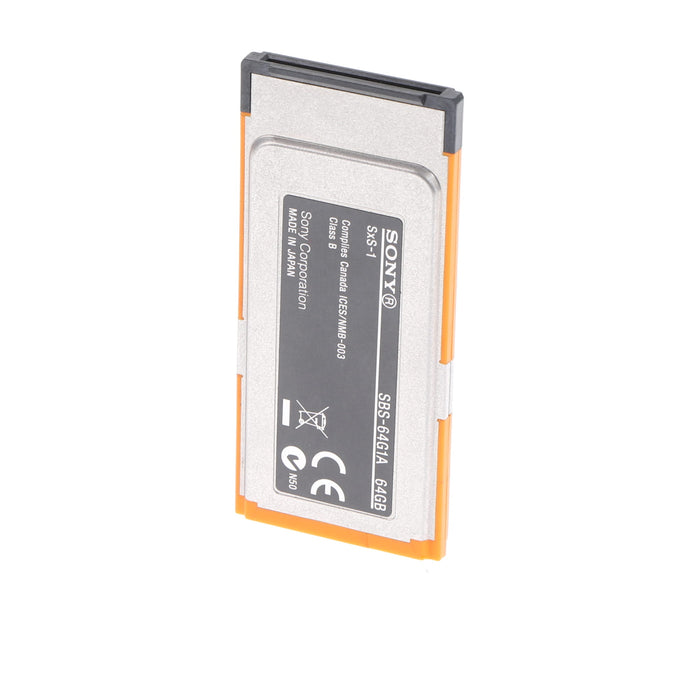 【中古品】SONY SBS-64G1A SxS-1メモリーカード 64GB