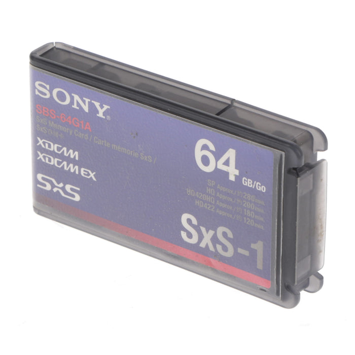 【中古品】SONY SBS-64G1A SxS-1メモリーカード 64GB