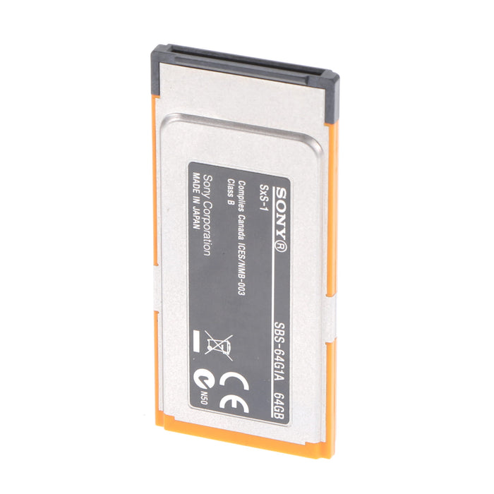 【セール】【中古品】SONY SBS-64G1A SxS-1メモリーカード 64GB