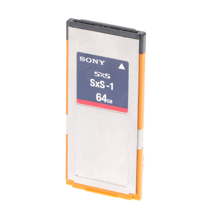 早割 リフト券 中古品】SONY SBS-64G1A SxS-1メモリーカード 64GB - 業務用撮影 ビデオカメラ