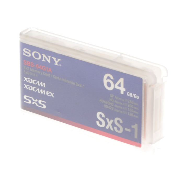 【セール】【中古品】SONY SBS-64G1A SxS-1メモリーカード 64GB