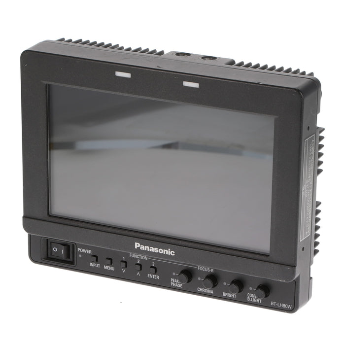 【中古品】Panasonic BT-LH80W ＋ BT-YA80G 業務用7.9V型ワイド液晶モニター(SDIインプットユニット付属)