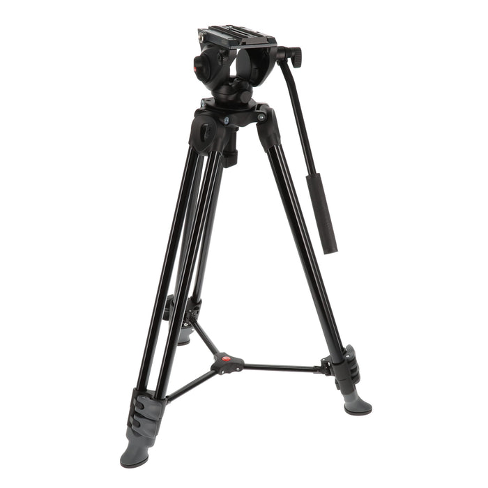 【中古品】Manfrotto MVH500A + MVT502AM 三脚キット