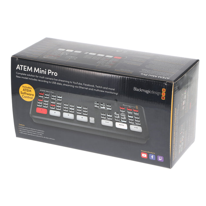 【セール】【中古品】BlackmagicDesign SWATEMMINIBPR ATEM Mini Pro