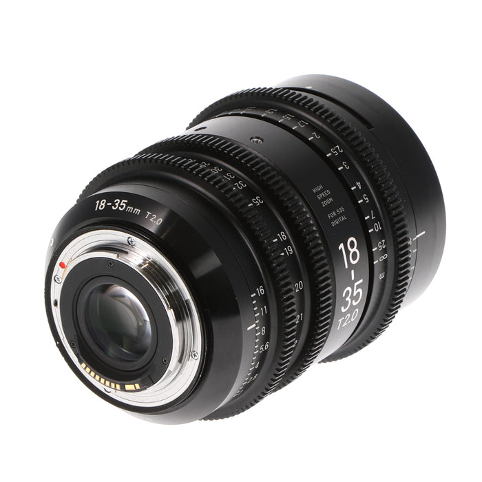 【セール】【中古品】SIGMA 933548 High Speed Zoom Line(18-35mm/T2/EFマウント/メートル表記)
