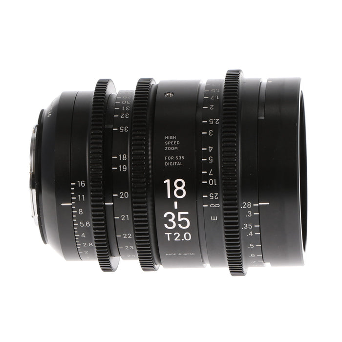 【セール】【中古品】SIGMA 933548 High Speed Zoom Line(18-35mm/T2/EFマウント/メートル表記)