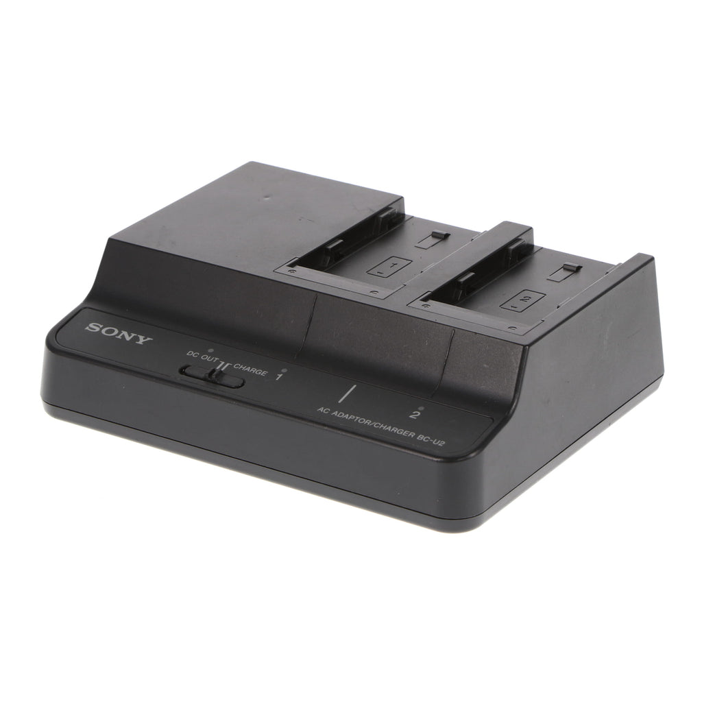 中古品】SONY BC-U2 バッテリーチャージャー(バッテリーパック2 中古品】SONY BC-U2 バッテリーチャージャー(バッテリーパック2