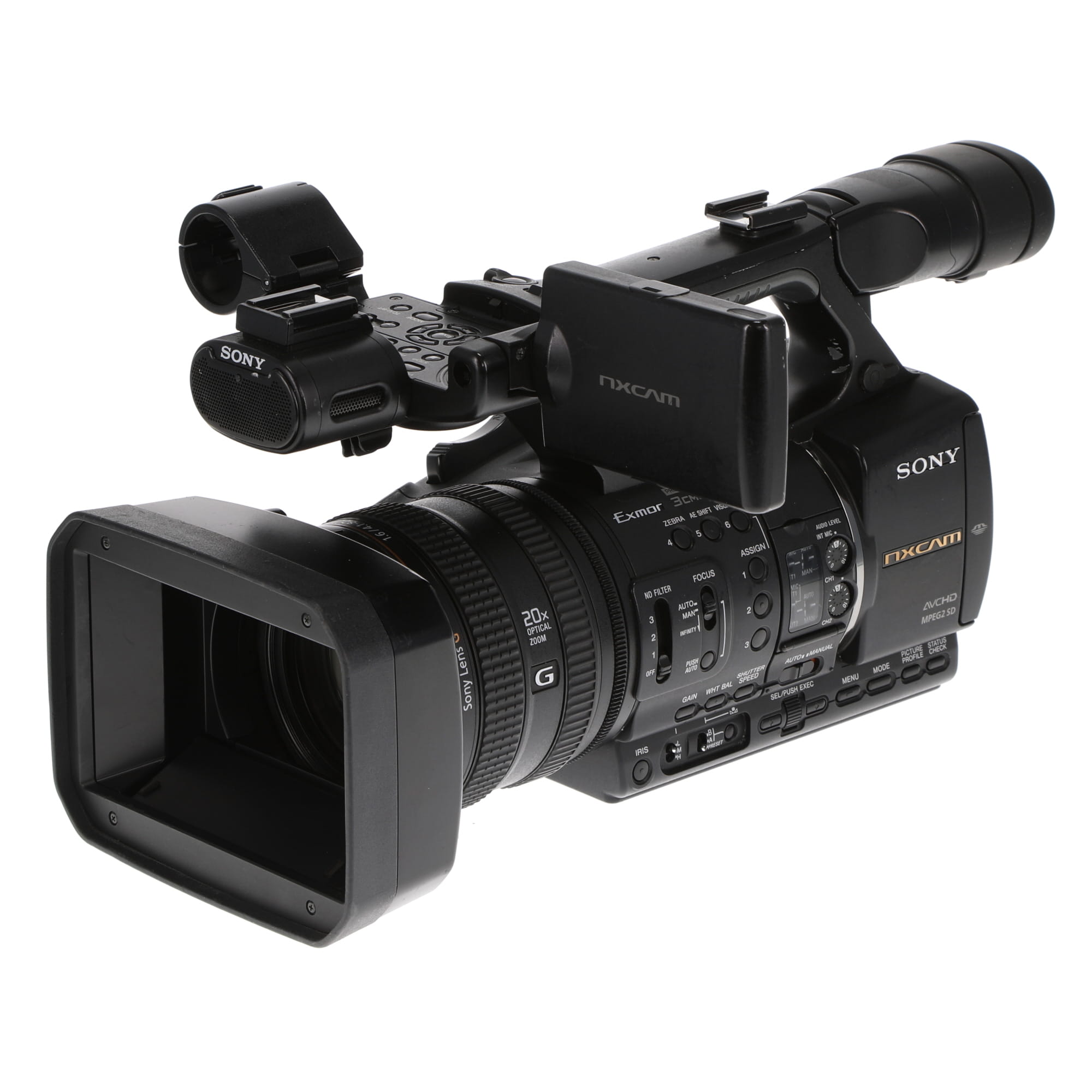 【ジャンク品】NXCAMカムコーダー ［HXR-NX5J］ 中古品】SONY HXR-NX5J NXCAMカムコーダー(ジャンク品) - 業務用撮影