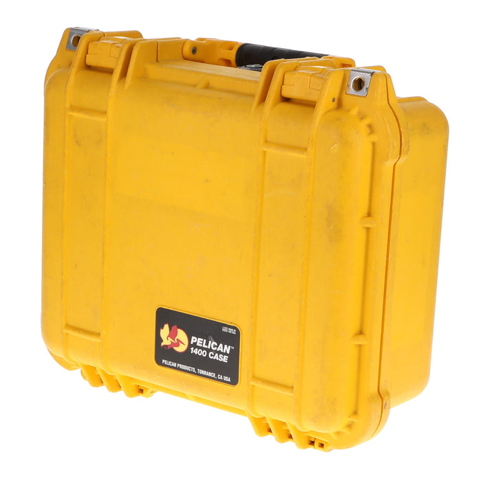 【セール】【中古品】PELICAN 1400NF-YELLOW 1400 Protector Case (フォーム無し/黄)