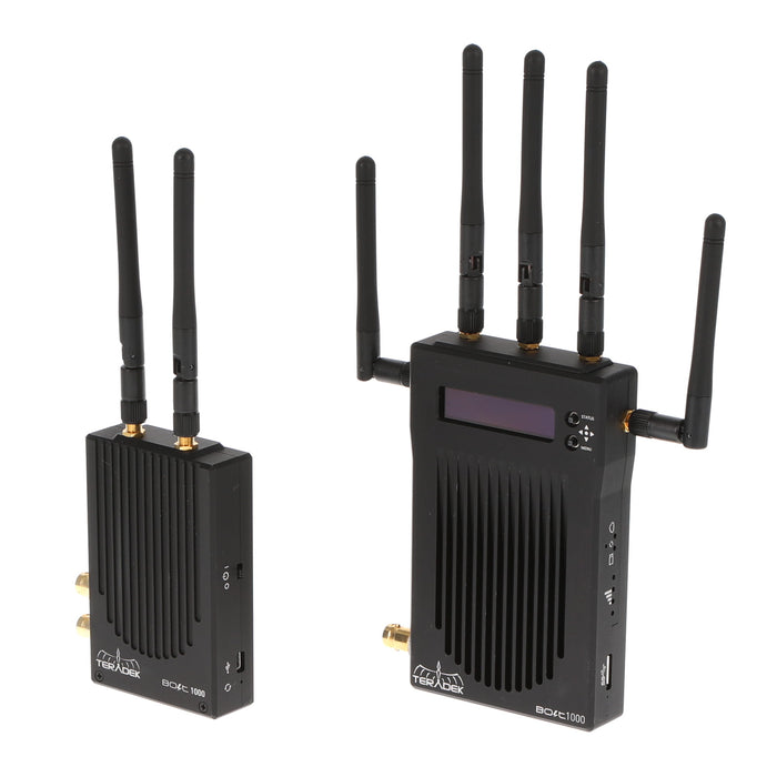 【中古品】Teradek 10-0965 BOLT 1000 トランスミッタ/レシーバセットモデル SDI/HDMI対応