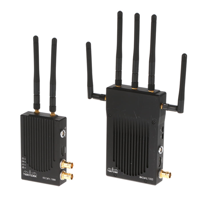 【中古品】Teradek 10-0965 BOLT 1000 トランスミッタ/レシーバセットモデル SDI/HDMI対応
