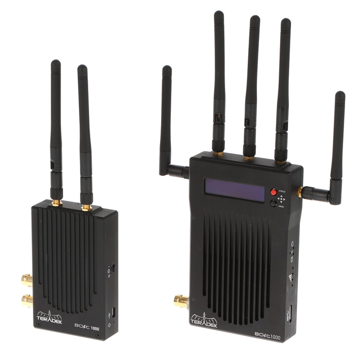 【中古品】Teradek 10-0965 BOLT 1000 トランスミッタ/レシーバセットモデル SDI/HDMI対応
