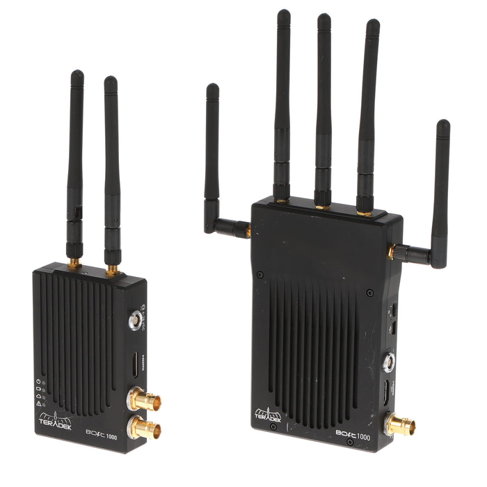 【中古品】Teradek 10-0965 BOLT 1000 トランスミッタ/レシーバセットモデル SDI/HDMI対応