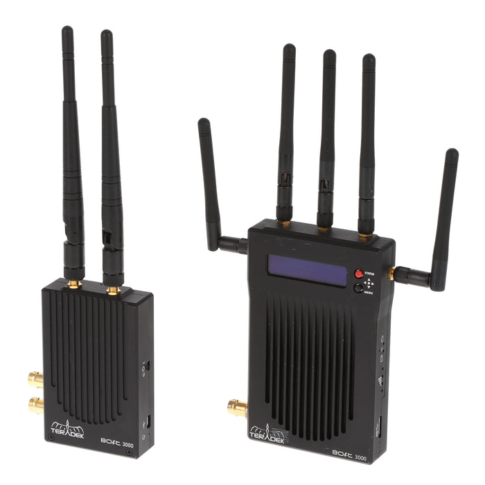【中古品】Teradek 10-0995 BOLT 3000 トランスミッタ/レシーバセットモデル SDI/HDMI対応