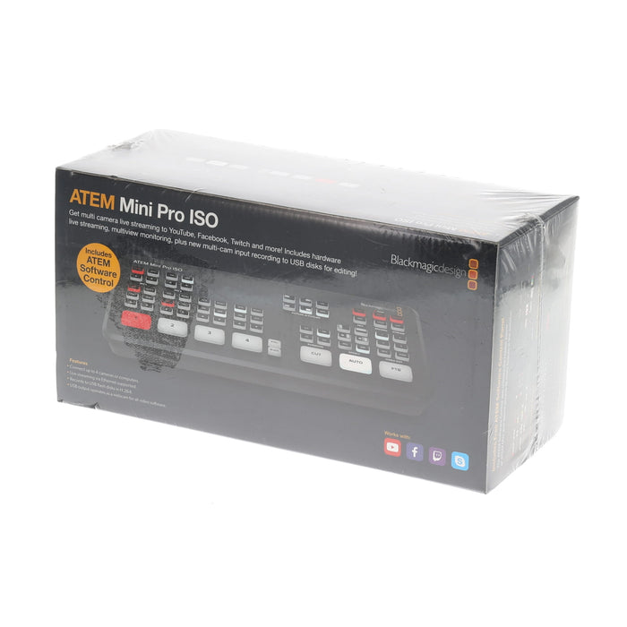 Blackmagic ATEM Mini Pro ISO　中古美品 Blackmagic Design】ブラックマジックデザイン『ATEM Mini Pro