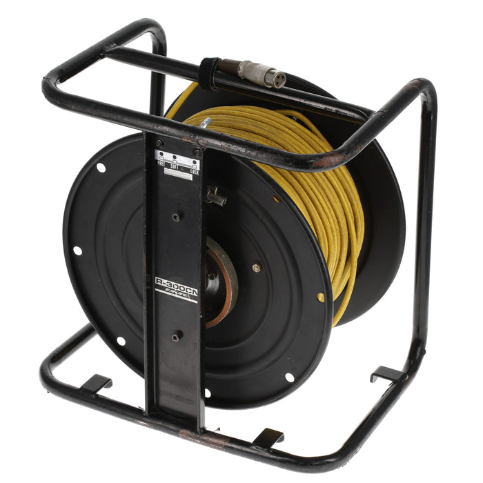 【セール】【中古品】CANARE R-300CN ケーブル付リール（XLR/約100m）イエロー