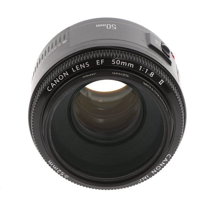 【中古品】Canon EF50182 標準単焦点レンズ EF50mm F1.8 II