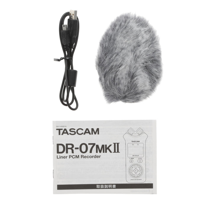 【中古品】TASCAM DR-07MKII リニアPCMレコーダー