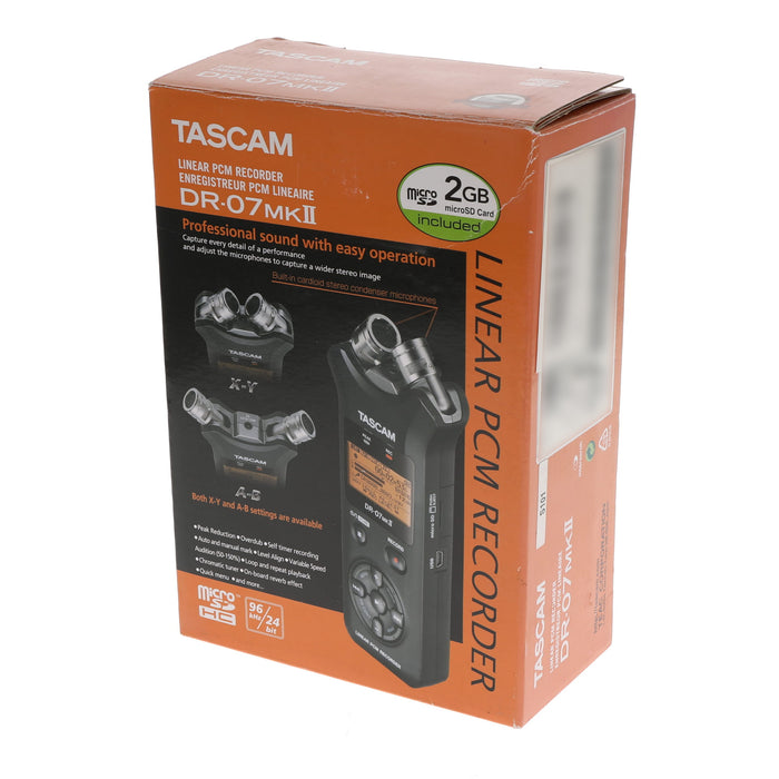 【中古品】TASCAM DR-07MKII リニアPCMレコーダー