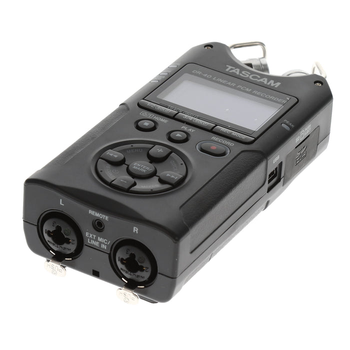 【中古品】TASCAM DR-40 24bit/96kHz対応リニアPCMレコーダー