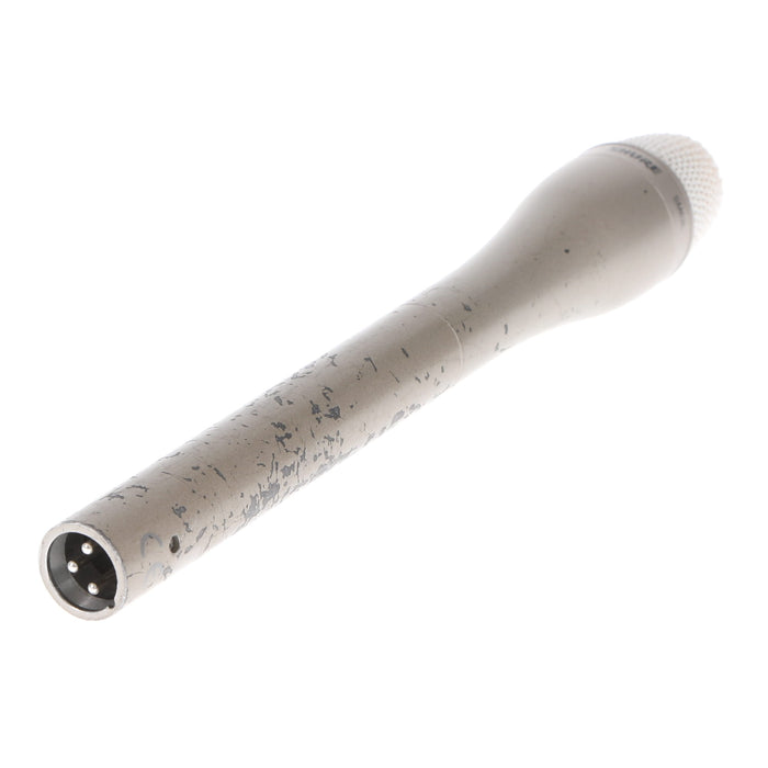 【中古品】SHURE SM63L ダイナミック型インタビューマイクロホン(ロング/シャンパンゴールド)