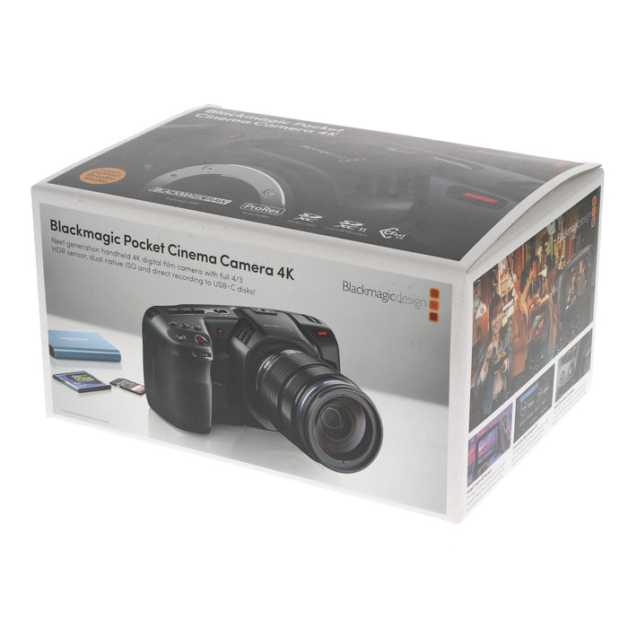 【中古品】BlackmagicDesign CINECAMPOCHDMFT4K Blackmagic Pocket Cinema Camera 4K
