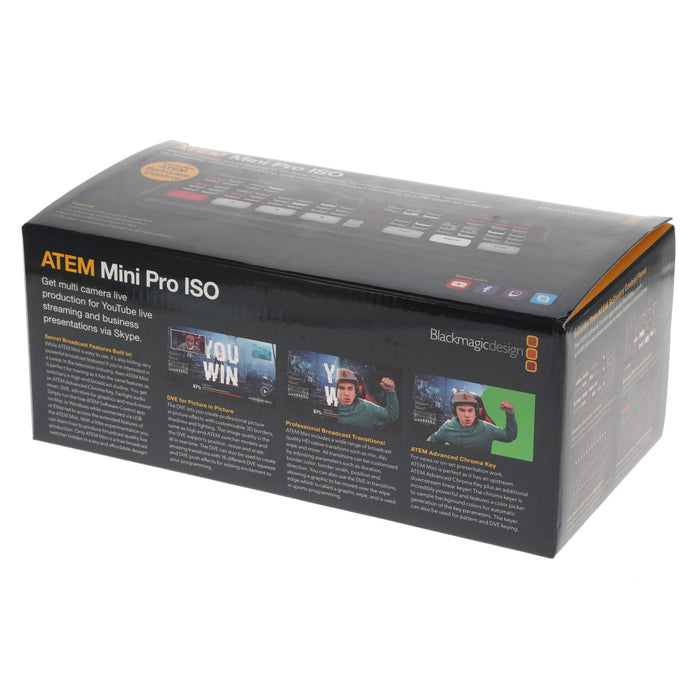 【中古品】BlackmagicDesign SWATEMMINIBPRISO ATEM Mini Pro ISO