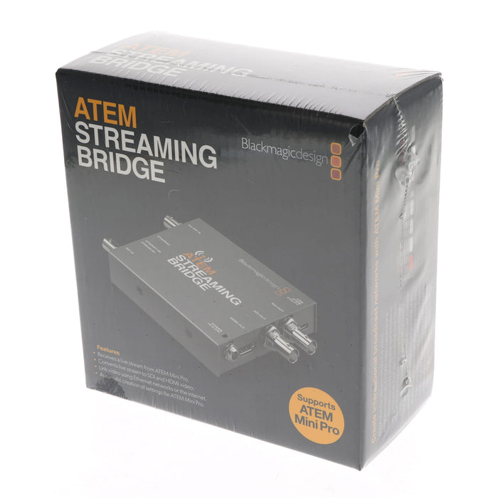 【中古品】BlackmagicDesign SWATEMMINISBPR ATEM Streaming Bridge