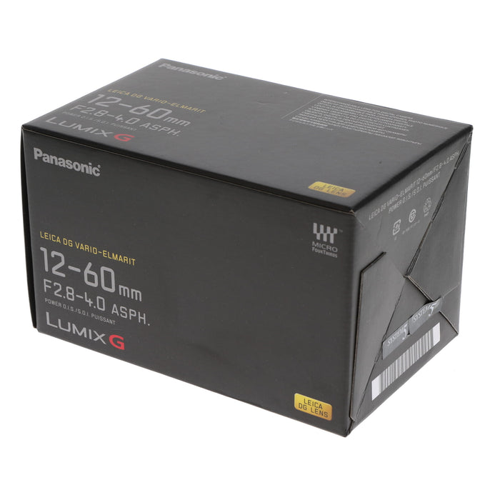 【中古品】Panasonic H-ES12060 LEICA DG VARIO-ELMARIT 12-60mm/F2.8-4.0 ASPH./POWER O.I.S.