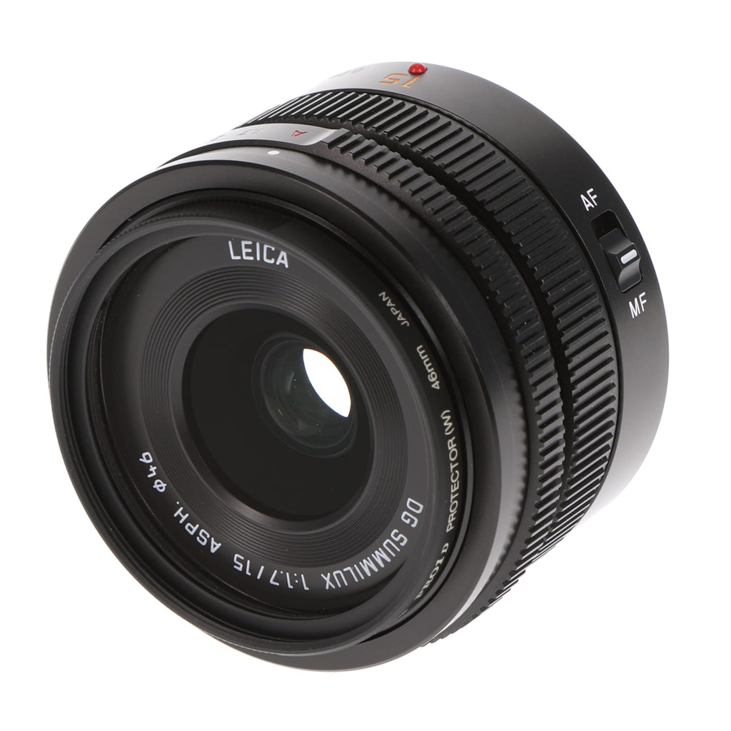 中古品】Panasonic H-X015-K LEICA DG SUMMILUX 15mm/F1.7 ASPH