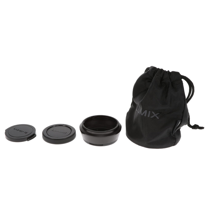 【中古品】Panasonic H-X015-K LEICA DG SUMMILUX 15mm/F1.7 ASPH.(ブラック)