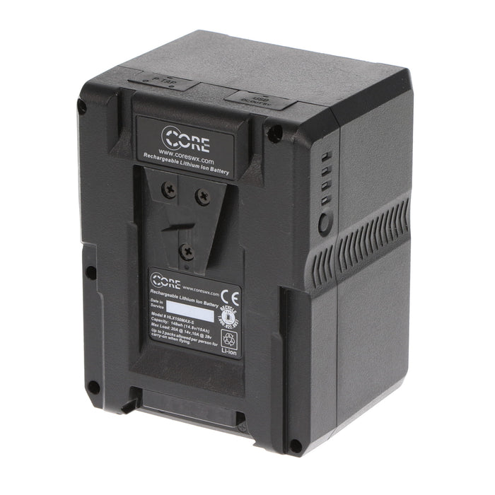 【中古品】Core SWX HLX-150MXS デュアル電圧Li-ion Vマウントバッテリー 148Wh(14.8V/10.0Ah) 14V/28V