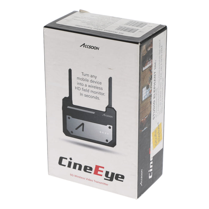 中古品】Accsoon WIT01 5G Wireless Video Transmitter - 業務用