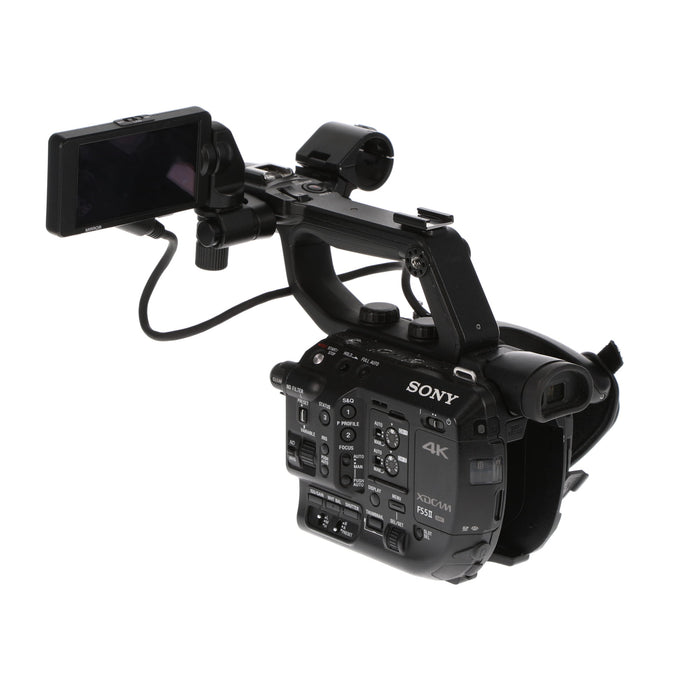 【中古品】SONY PXW-FS5M2 XDCAMメモリーカムコーダー(ボディのみ)
