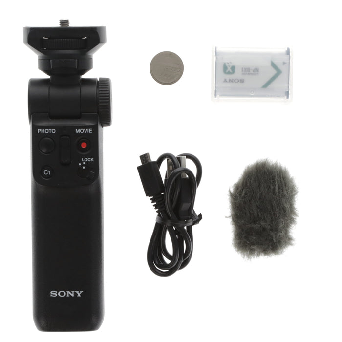 【中古品】SONY ZV-1G デジタルカメラ シューティンググリップキット VLOGCAM(ブラック)