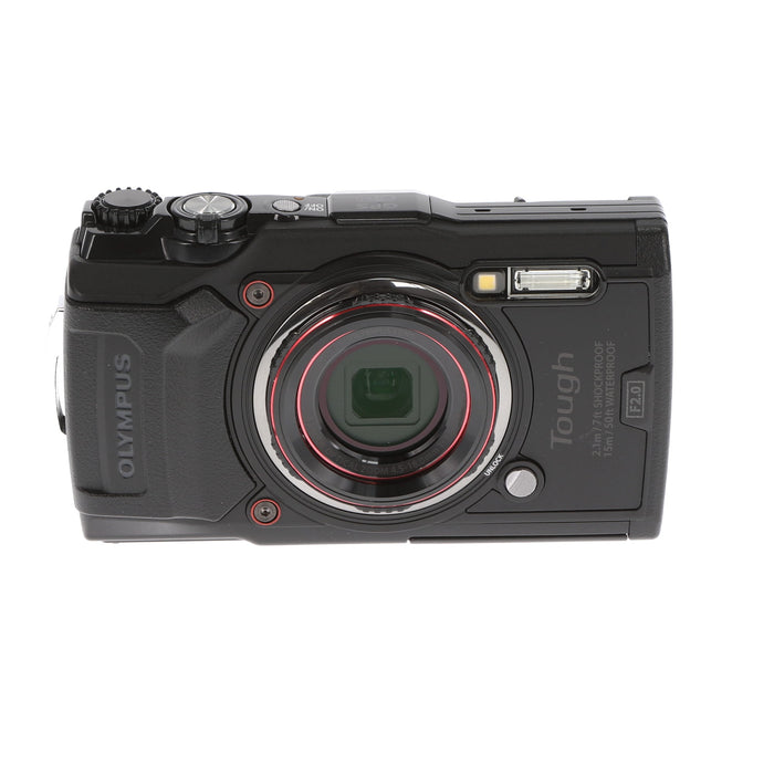 【中古品】OLYMPUS TG-6BLK Tough TG-6 Black
