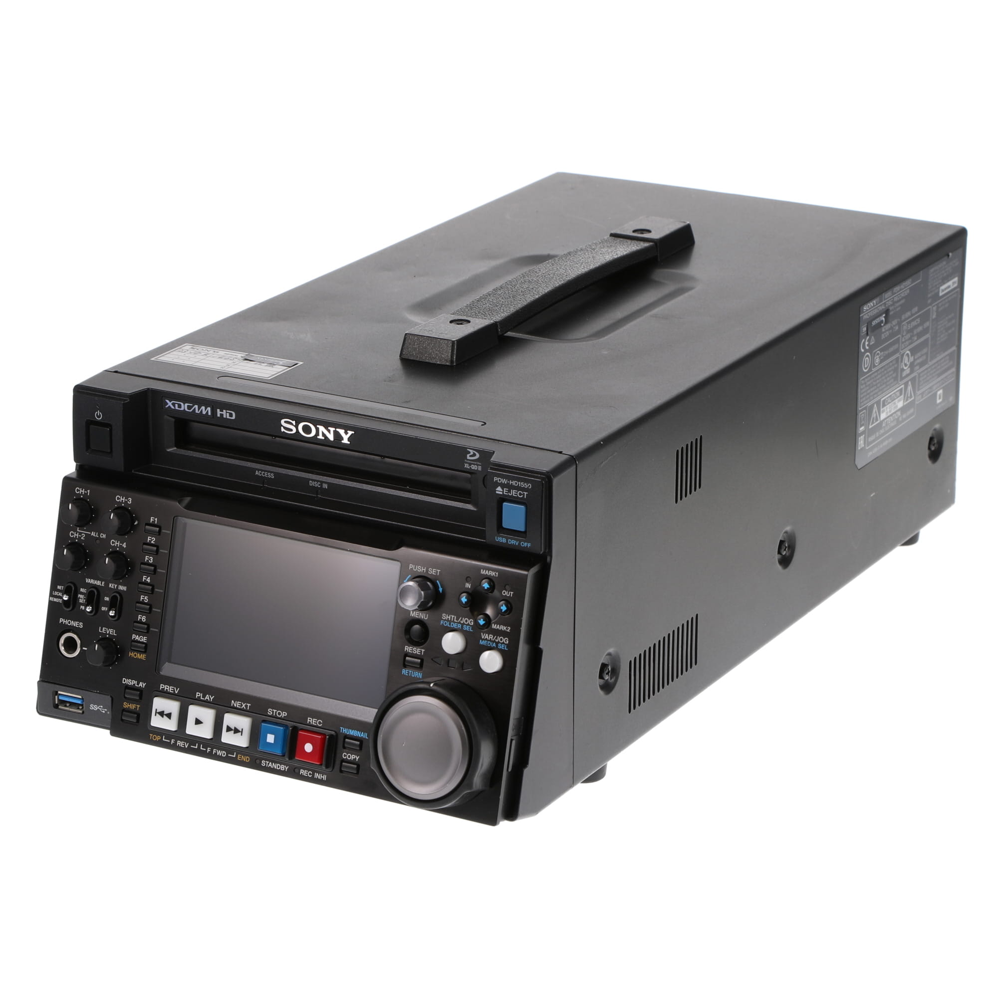 中古品クリアランスセール】【中古品】SONY PDW-HD1550 XDCAM HD422