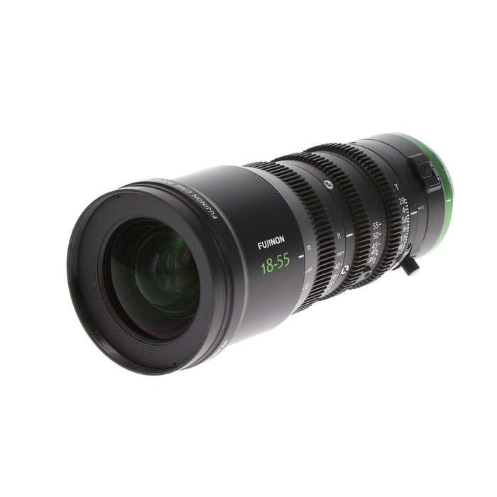 【中古品】FUJINON MK18-55mm T2.9 シネマズームレンズ(Eマウント)