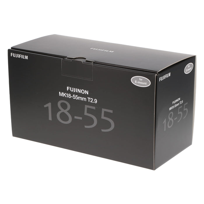 【中古品】FUJINON MK18-55mm T2.9 シネマズームレンズ(Eマウント)