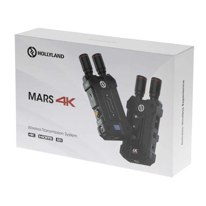 【中古品】Hollyland MARS 4K 4Kワイヤレス映像伝送システム(1TX+1RX)