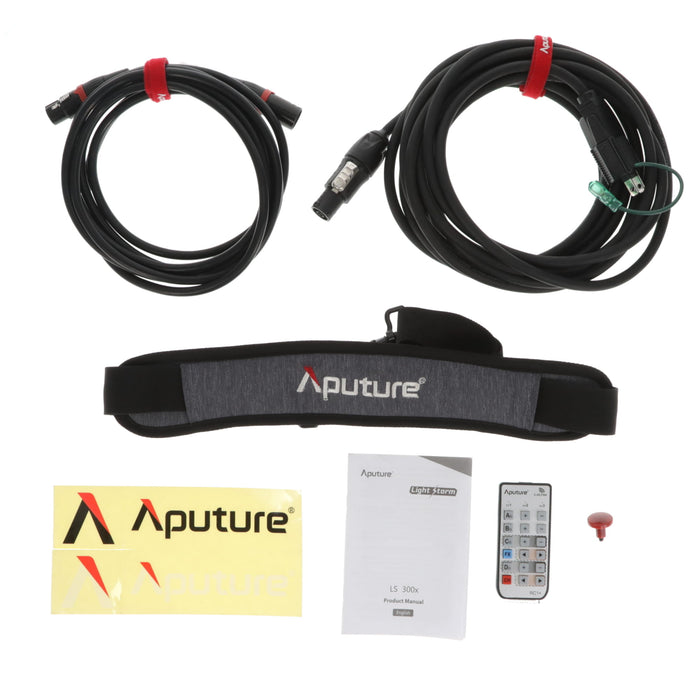【中古品】Aputure APC0159A2B ライトストーム LS 300x バイカラー(2700-6500K)