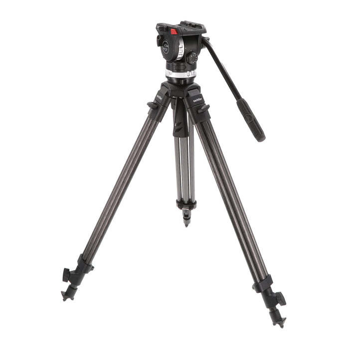【中古品】Sachtler システムAce L GSCF(1012) Ace L 三脚キット(カーボン/3段/スプレッダー無し)(ジャンク品)
